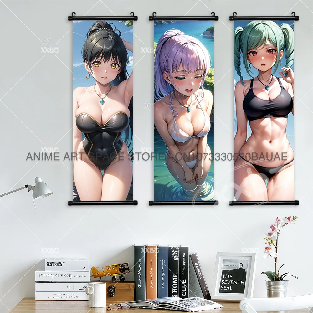 Love Live Висячая Картина Tojo Nozomi Настенная Koizumi Hanayo Домашний Декор Свитки Холст