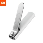 Кусачки для ногтей из нержавеющей стали Xiaomi Mijia, оригинальные щипчики с крышкой от брызг, триммер для педикюра, профессиональная пилка для ухода за ногтями