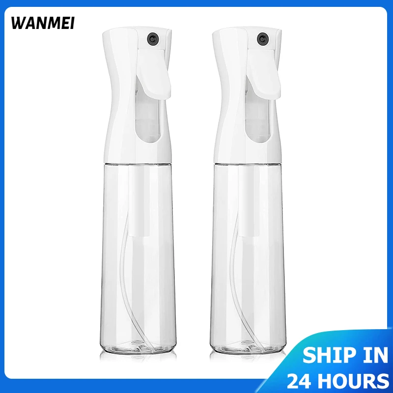 

2pcs/Set Water Sprayer Hairdresser 200ml/300ml Continuous Spray Bottles Oil Spray Bottle Refillable Mist Spray Bottle Hair Tools