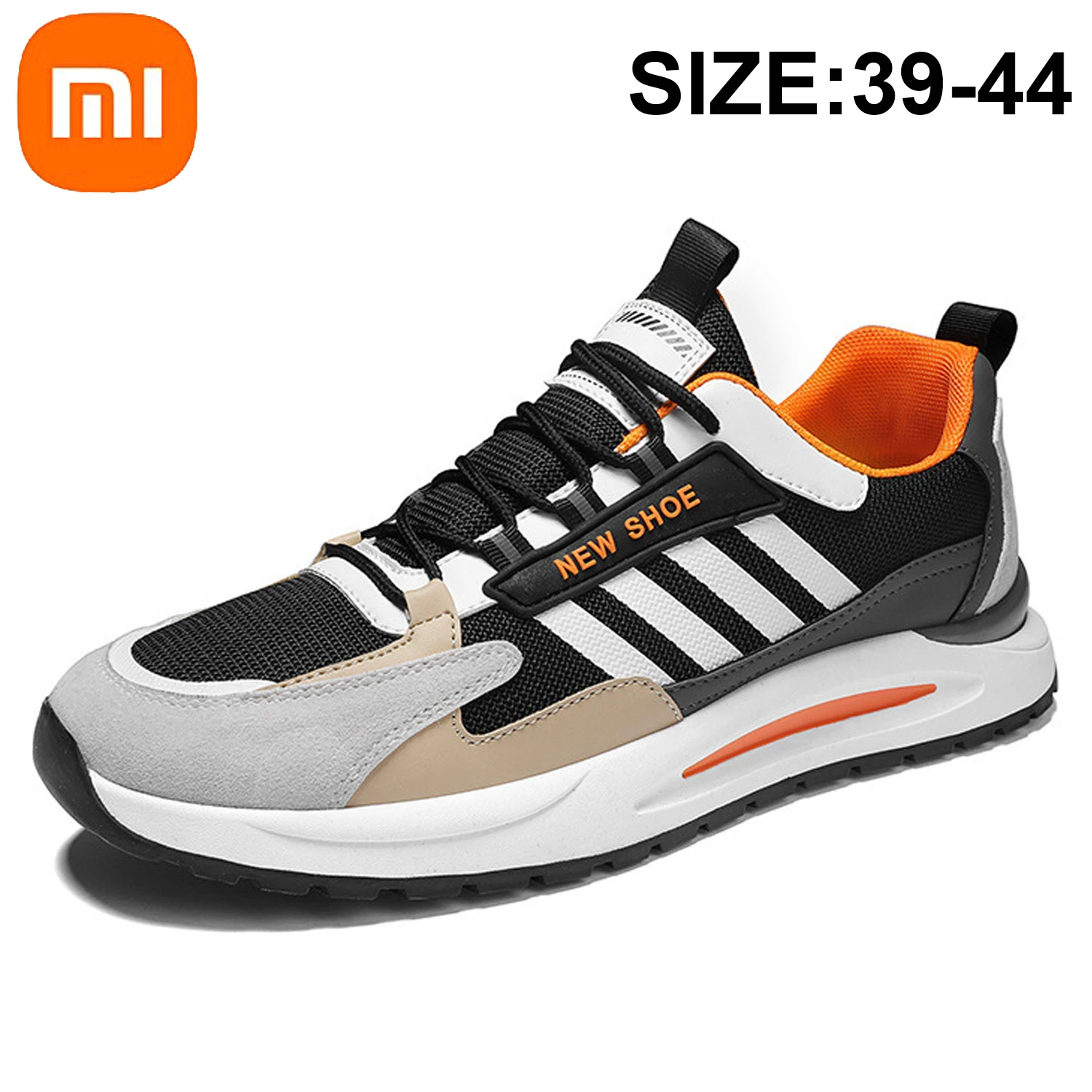 

Xiaomi Mijia Running Shoes Men's Casual Sports Shoes Breathable Net Shoes Travel Shoes Daddy Shoes Men Running Shoes Sneakers