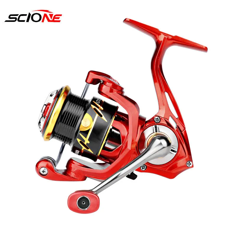 

Spinning Fishing Reels 5+1BB High Speed Metal Wire Baitcasting Fishing Wheel Windlass Coils feeder Reel Carp Fishing Gear XA28G
