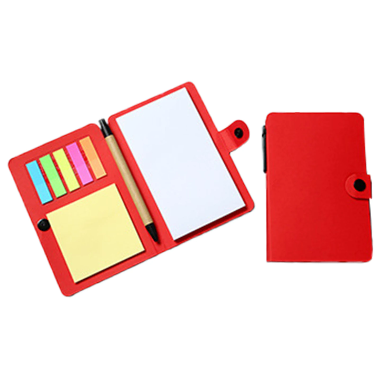 

School Sticky Notes Set Office Notebook Makers Bright Colors Divider Desk Mini Colorful Book Cute Assorted Size