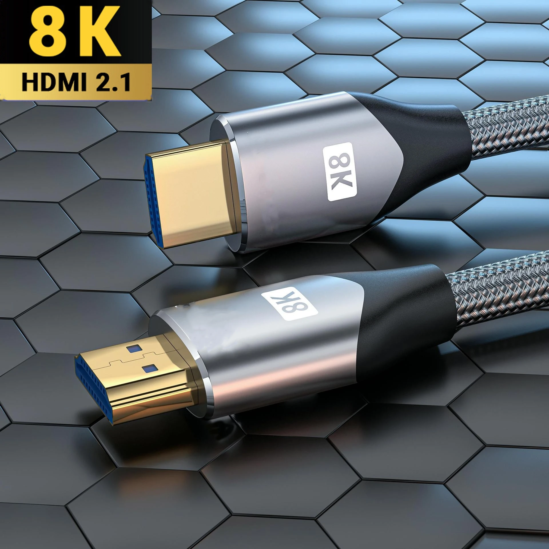 8K HDMI-совместимый Кабельный адаптер 60 Гц видеокабели 2 1 4K 120 адаптируемый кабель 48
