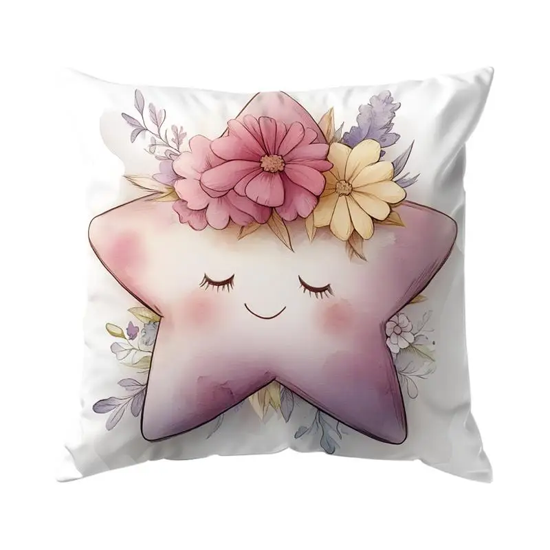 Декоративная наволочка из полиэстера велюра 40x40 см