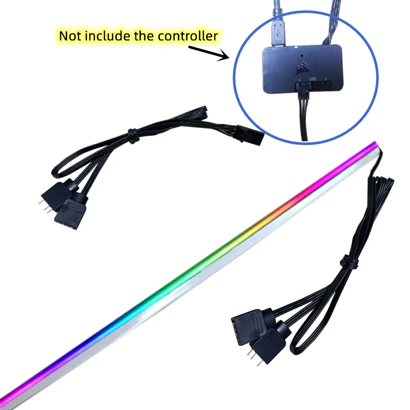 Рассеиваемая Светодиодная лента RGB PC для Aura SYNC Gigabyte Fusion MSI Mystic светильник Sync Corsair