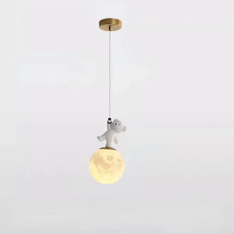 Современная креативная индивидуальная стандартная прикроватная люстра с милым