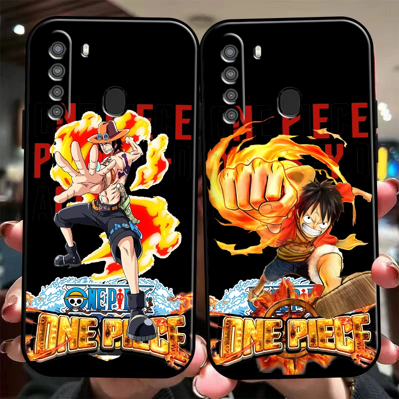 

Japanese Anime ONE PIECE Phone Case For Samsung Galaxy S20 S20FE S20 Ulitra S21 S21FE S21 Plus S21 Ultra Back Coque Carcasa