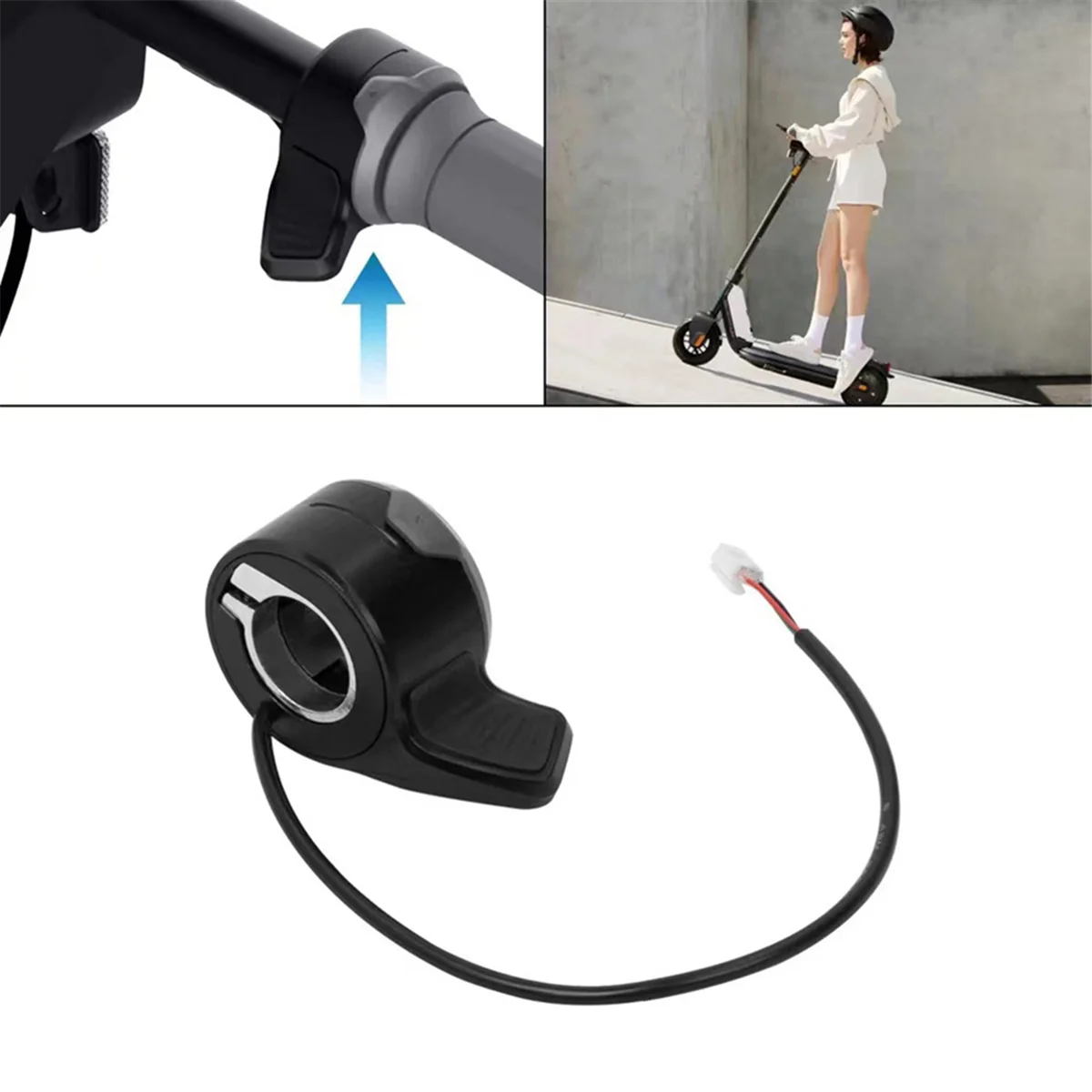 Speed Regulate Controller Thumb Button for NIU KQi3 KQi2 Sport Electric Kick Scooter Parts