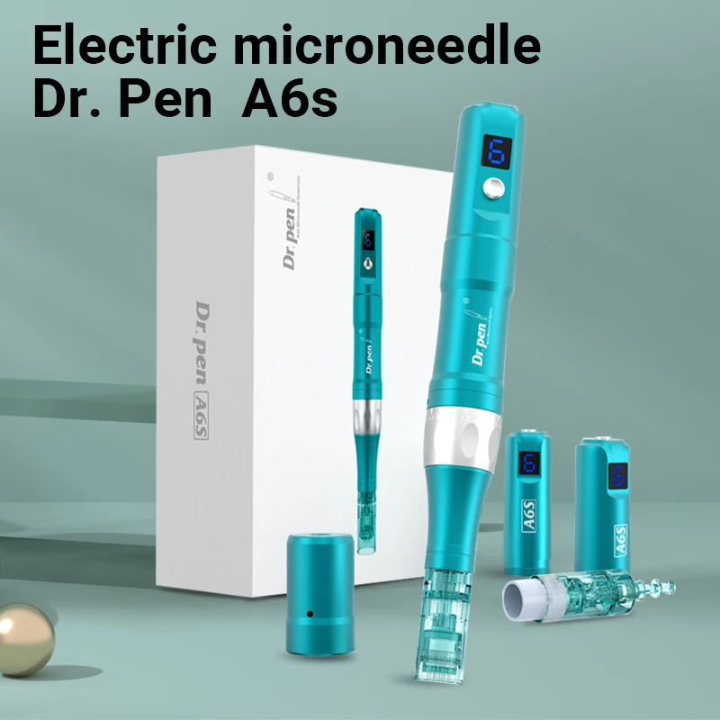 6 Speed Adjustment Shutdown Memory Wrinkle Remover Electric Dricroneedle Dr.Pen Ultima A6S Derma Pen
