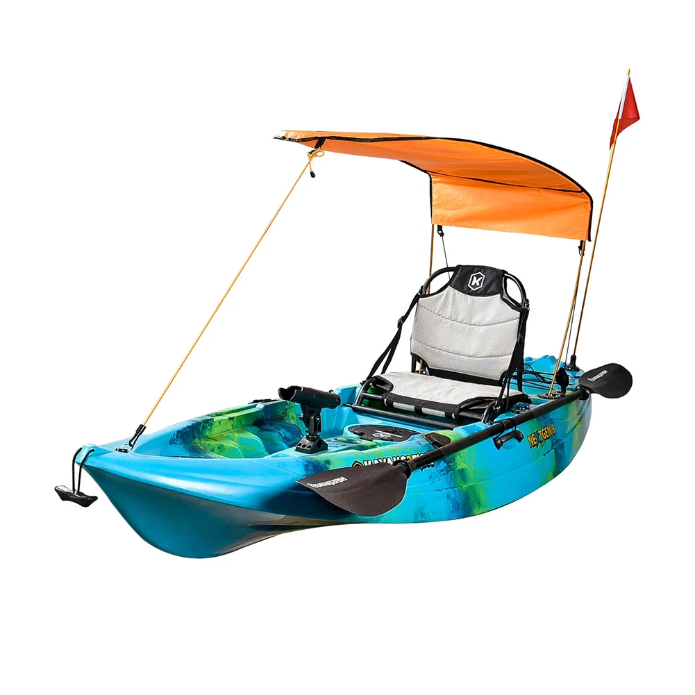 

New Universal Single Kayak Canoe Awning 125*110cm Foldable Summer Surfing Canoe Boats Rain Shelter Boat Accessories