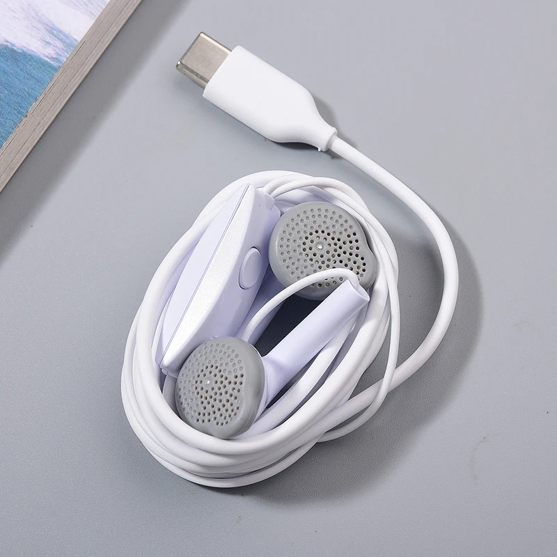 

For Samsung Earphones S23 Ultra A54 A34 Headset In-ear Type C With Mic Wired Headphones For Galaxy Note 20 Ultra 10+ S10 5G M53