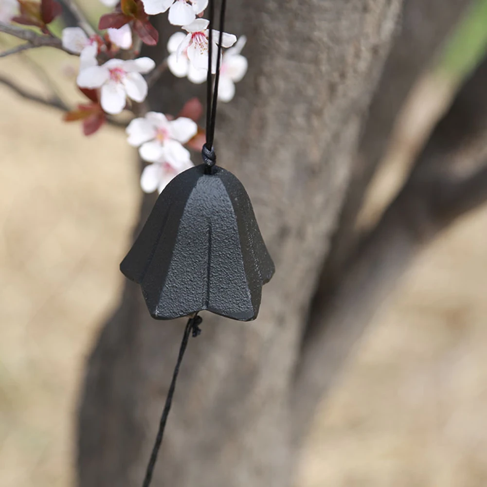 

Retro Wrought Iron Windchime Hanging Front Door Decoration For Balcony Courtyard