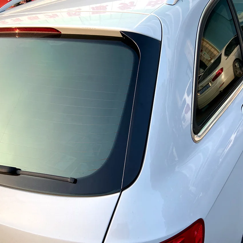 Фото Для Audi A4 B8 Touring Edition Allroad Avant 2009-2016 Автомобильная оконная отделка Губный спойлер Боковое крыло Спойлер Автомобильная наклейка Аксессуары №3