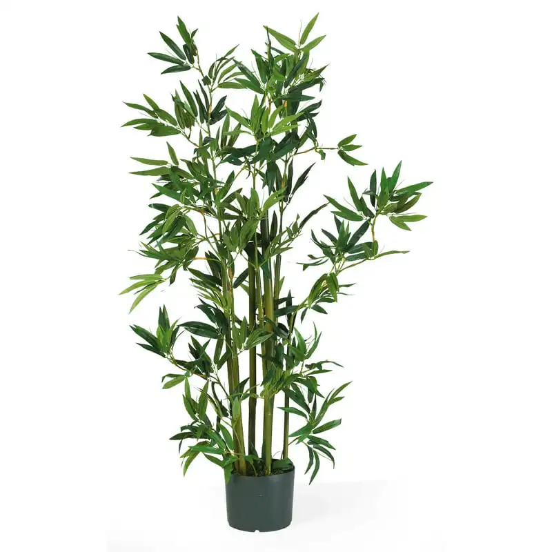 

Bamboo Polyester Artificial Plant, Green