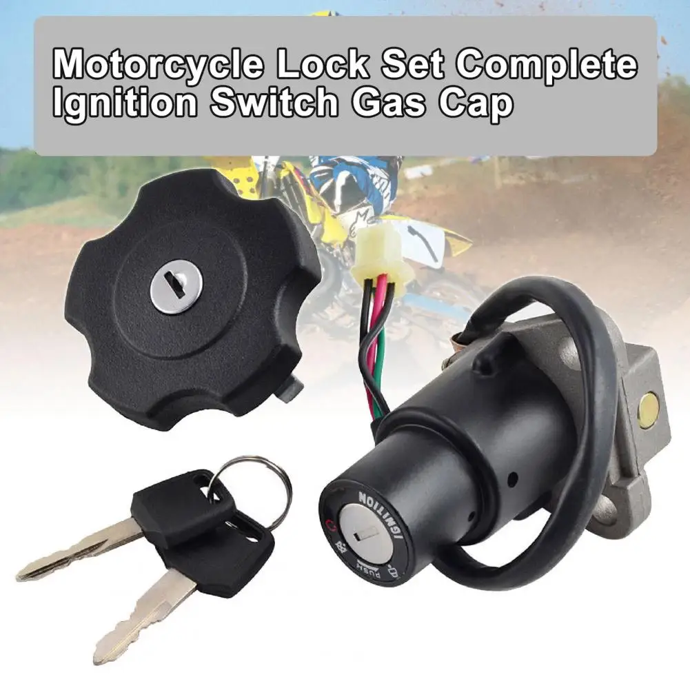 

Durable Ignition Lock Lightweight Reliable Convenient Motorcycle Ignition Key Switch Lock Motorcycle Lock High Durability