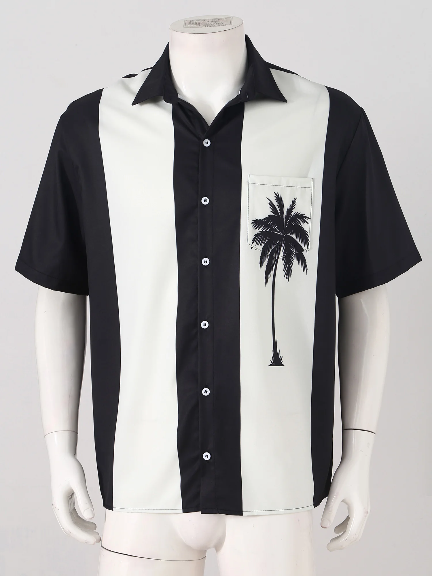 

Men's Casual Short Sleeve Shirts Fashion Print Lapel Button Casual Men's Summer New 2022