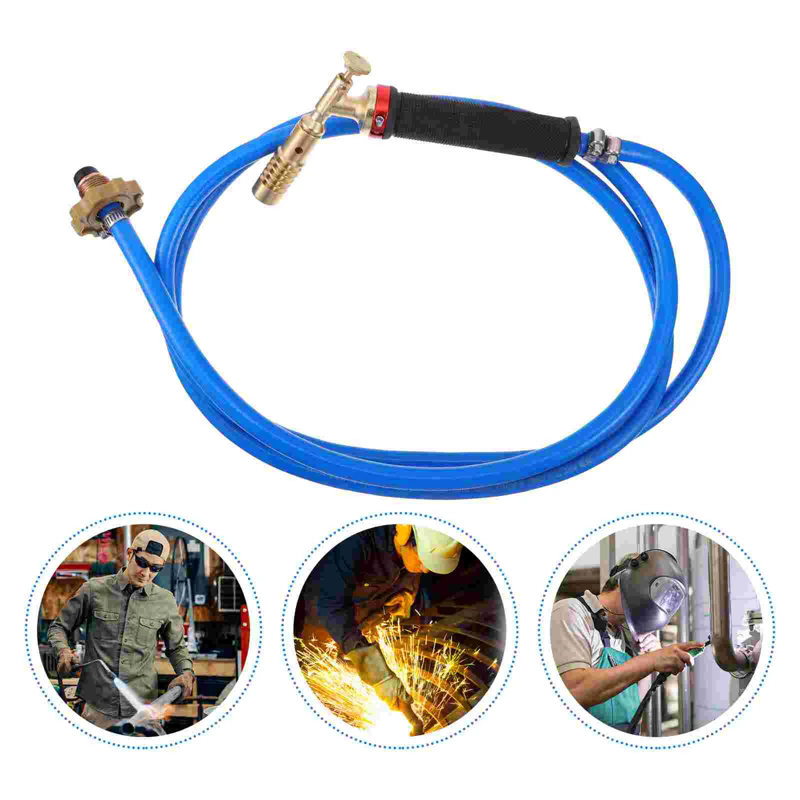 

Heat Shrink Liquefied Gas Torch Handheld Flashlights Hose Copper High Temperature Portable Blowtorch