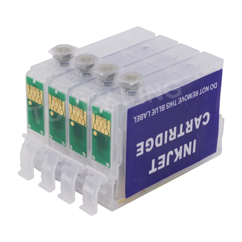 Заправляемый чернильный картридж Toney King для Epson T1281 Stylus SX235W S22 SX125 SX130 SX230 картриджи +