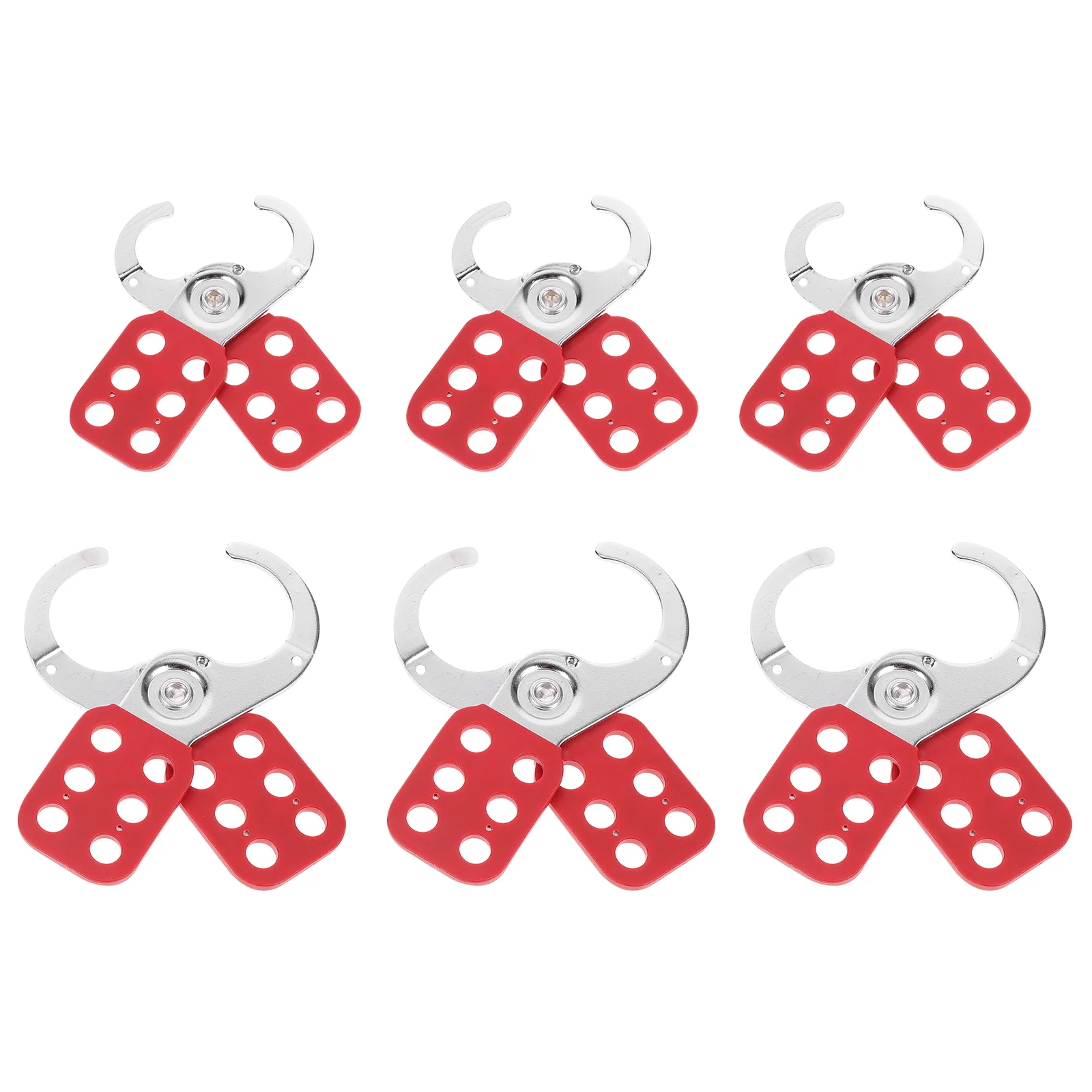 

6pcs Durable Practical Efficient Safety Insulation Locks for Machine Manufacturing Industry