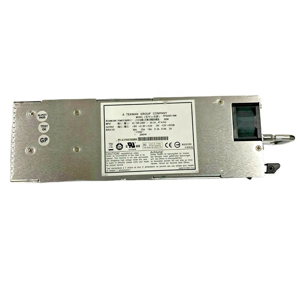 

For PPS300R-60M 300W For Juniper NS-SM-A-BSE Switching Power Supply