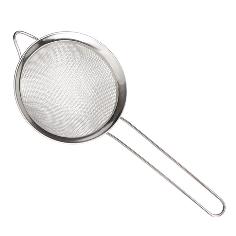 Акция! Набор из 3 саржевый масляный Дуршлаг Из Нержавеющей Стали с широкими