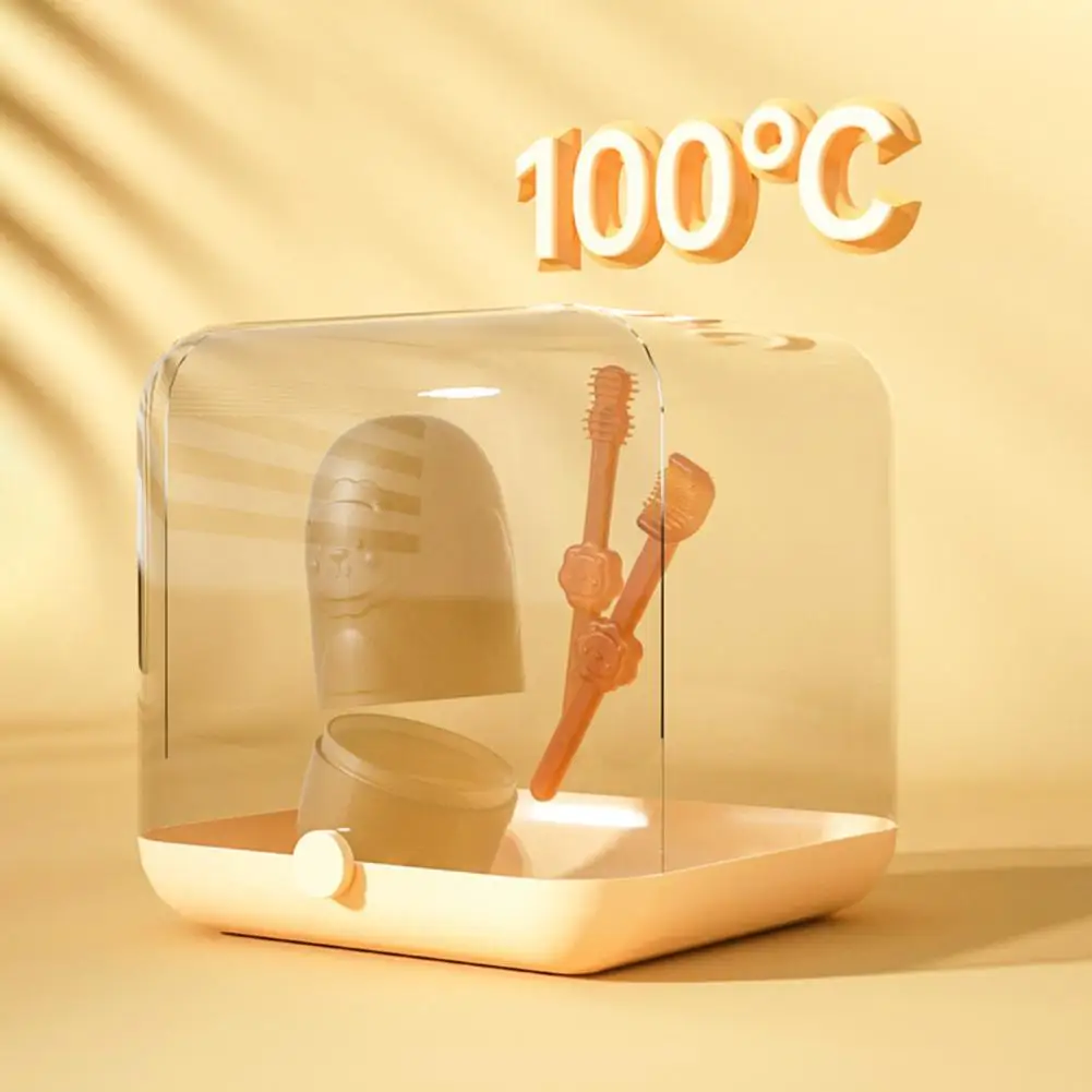 

Kids Toothbrush Great Silicone Elastic with Cover Baby Tongue Brush Deeply Cleaning Labor-saving Baby Toothbrush