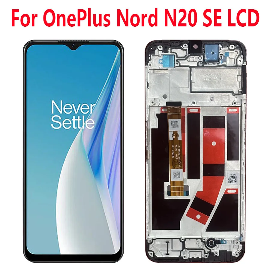 

ЖК-дисплей 6,56 ''для OnePlus Nord N20 SE, сенсорная панель, дигитайзер, запасные части для OnePlus N20 SE CPH2469, оригинал