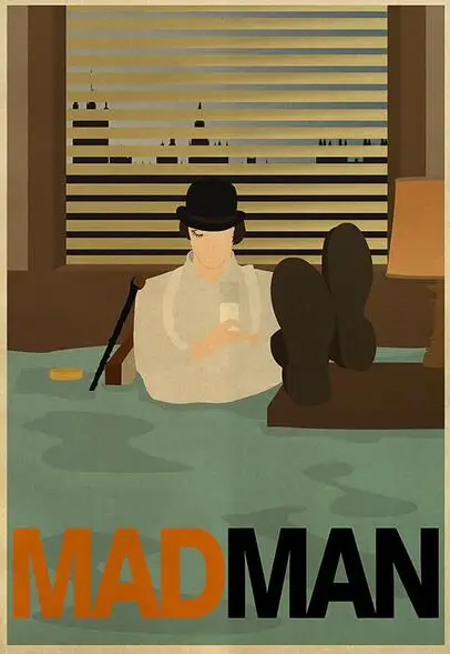 

Madman - Minimalist Movie Art Picture Print Silk Poster Home Wall Decor