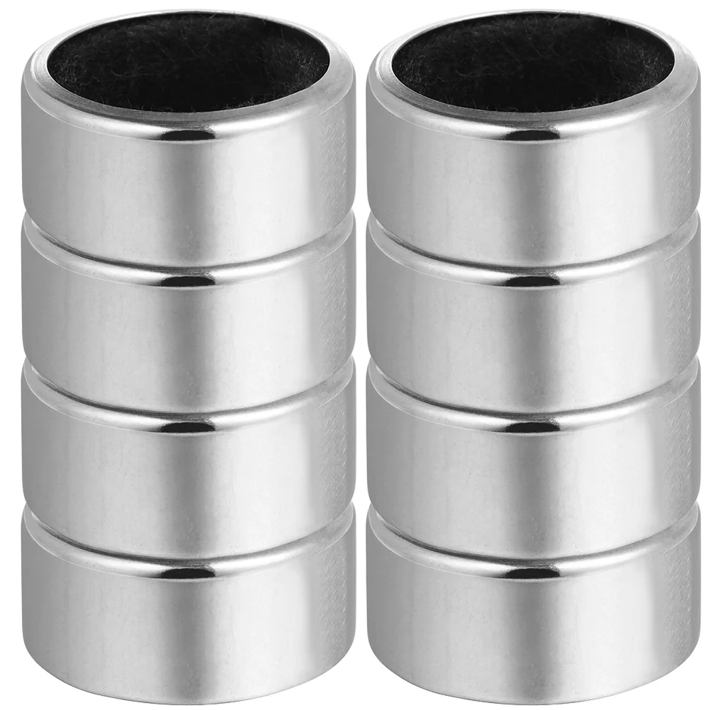 

8Pcs Wear-Resistant Bottle Drip-proof Leak-proof Metal Drip Collar Bottle Drip Collar for Bottle Restaurant Drip-proof