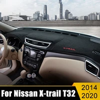 for nissan x trail t32 x trail 2014 2018 2019 2020 car dashboard cover avoid light pad instrument panel mat carpets accessories