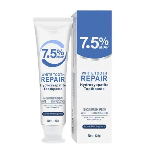 Гидроксипаститовая зубная паста для защиты эмали