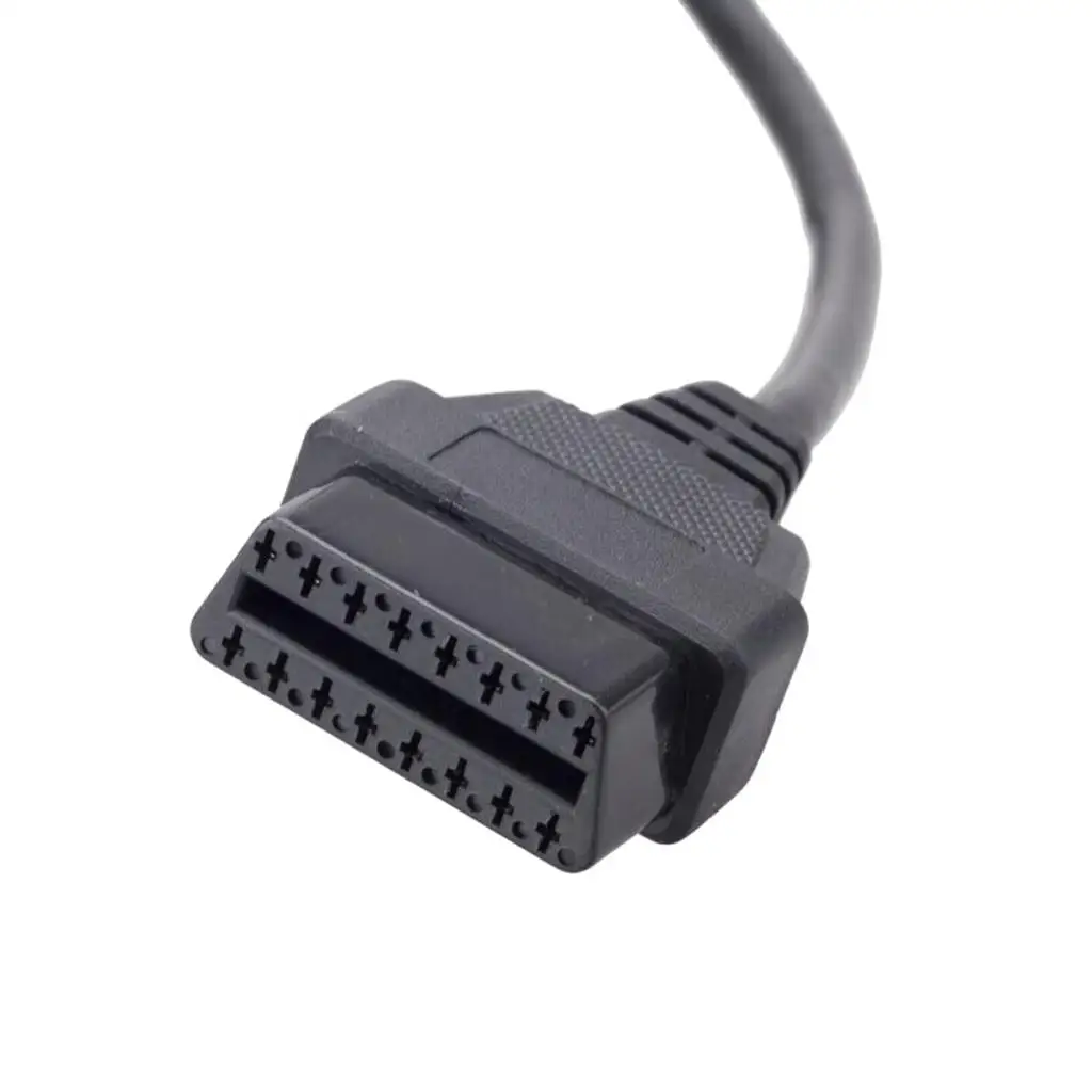 

2pcs obd2 16 pin male to female extension diagnostic extender