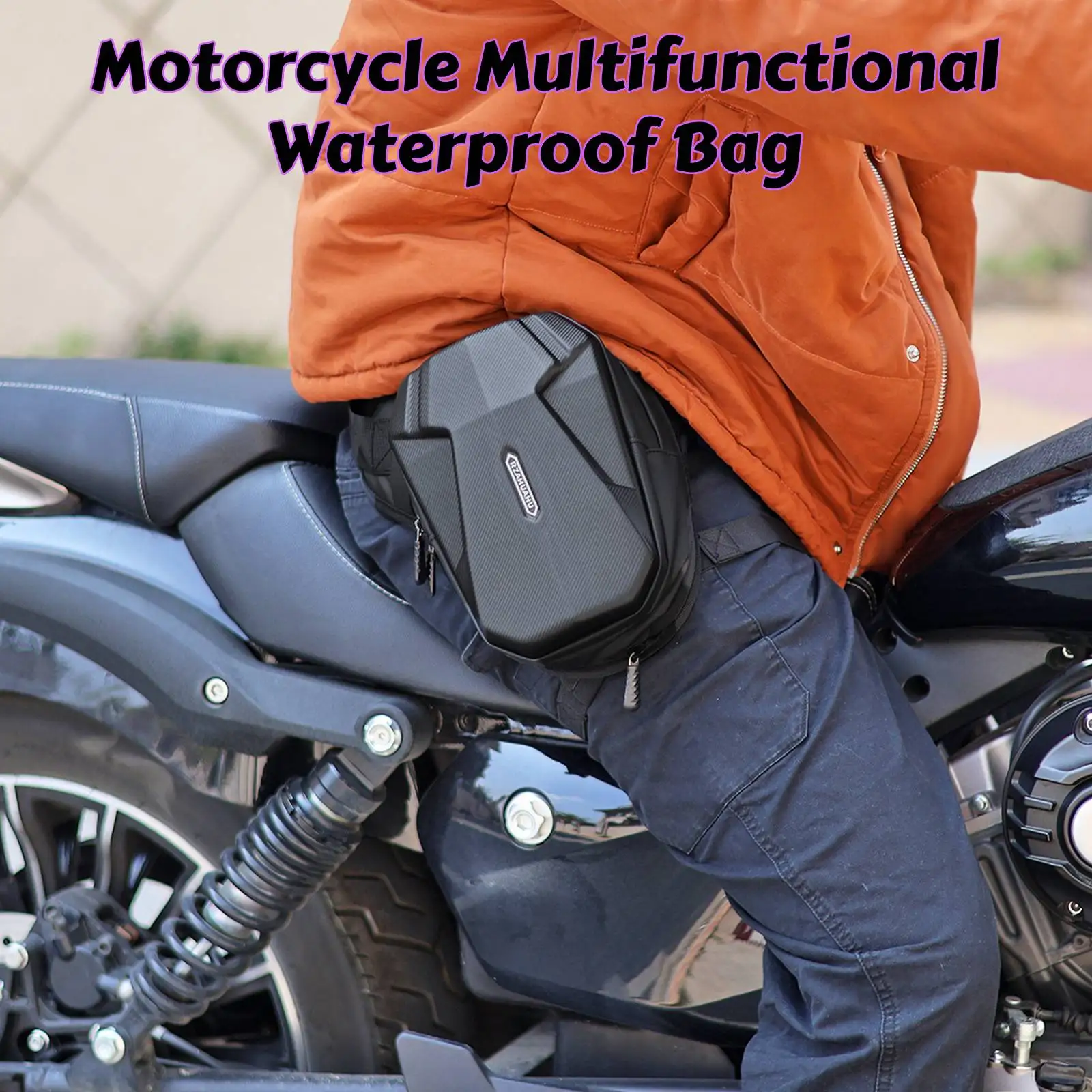 

Сумка на бедро мотоциклетная, водонепроницаемая сумка для хранения, с несколькими карманами, для отдыха на открытом воздухе, походов, путешествий, байкеров