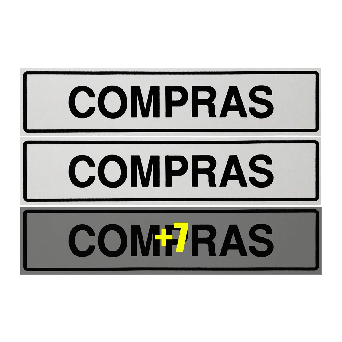 

Combo 10 Signal Boards Shopping 30x7 Access-B-515 F9e
