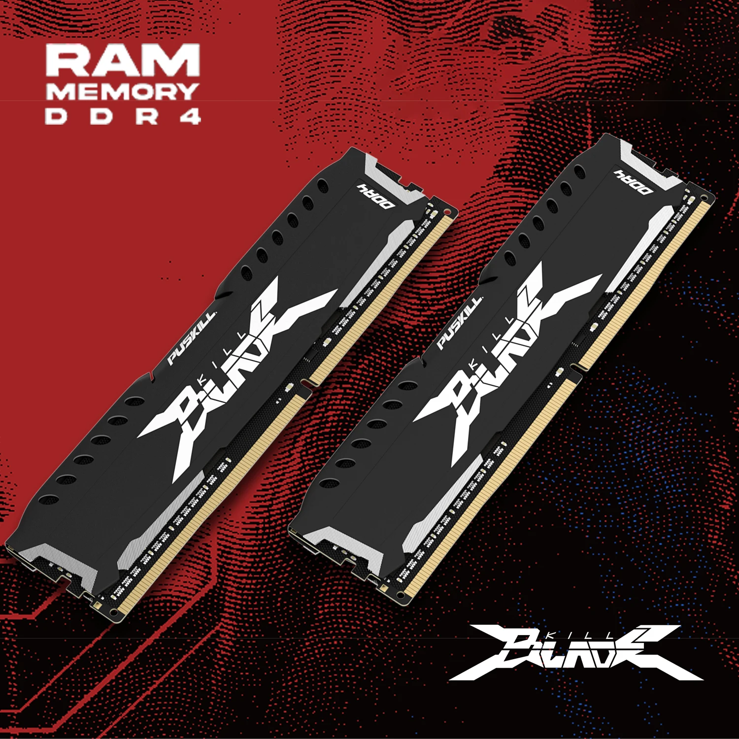 Оперативная память PUSKILL DDR4 16 ГБ 8 ГБ 1,2 в 3200 МГц 2666 МГц ...