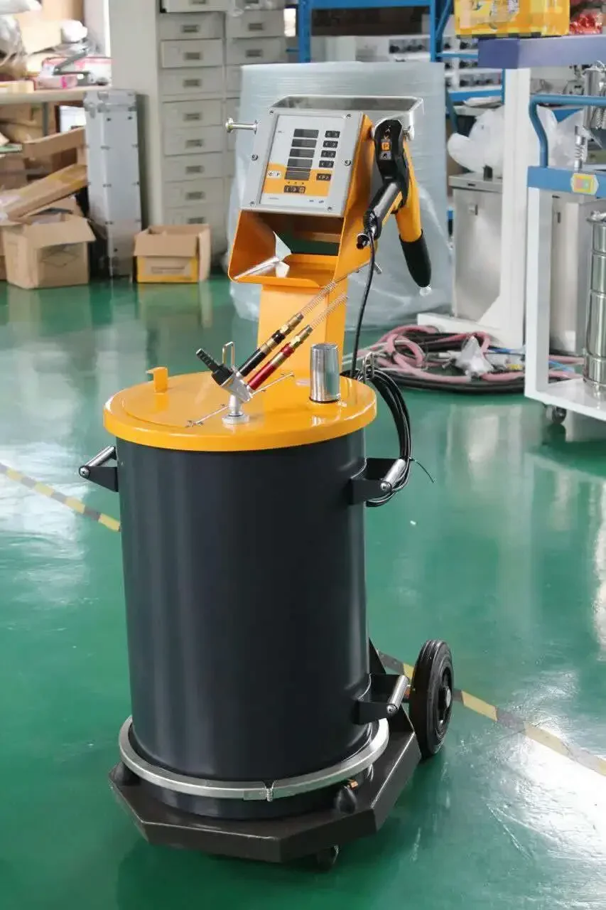 Весь комплект электростатической ручной машины для порошкового покрытия TCCT OptiFlex