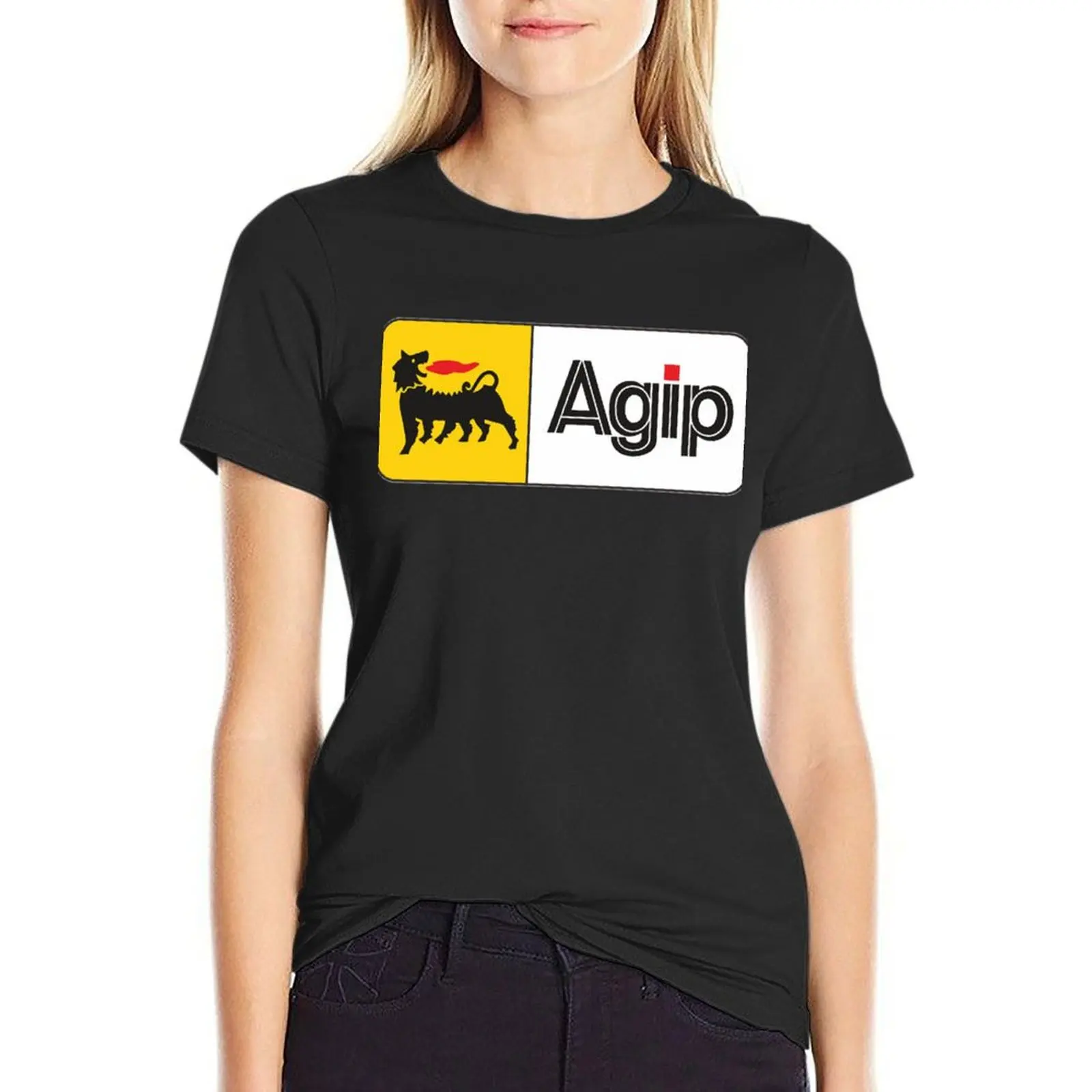 Футболка Agip летний топ футболки на заказ милые топы женская одежда