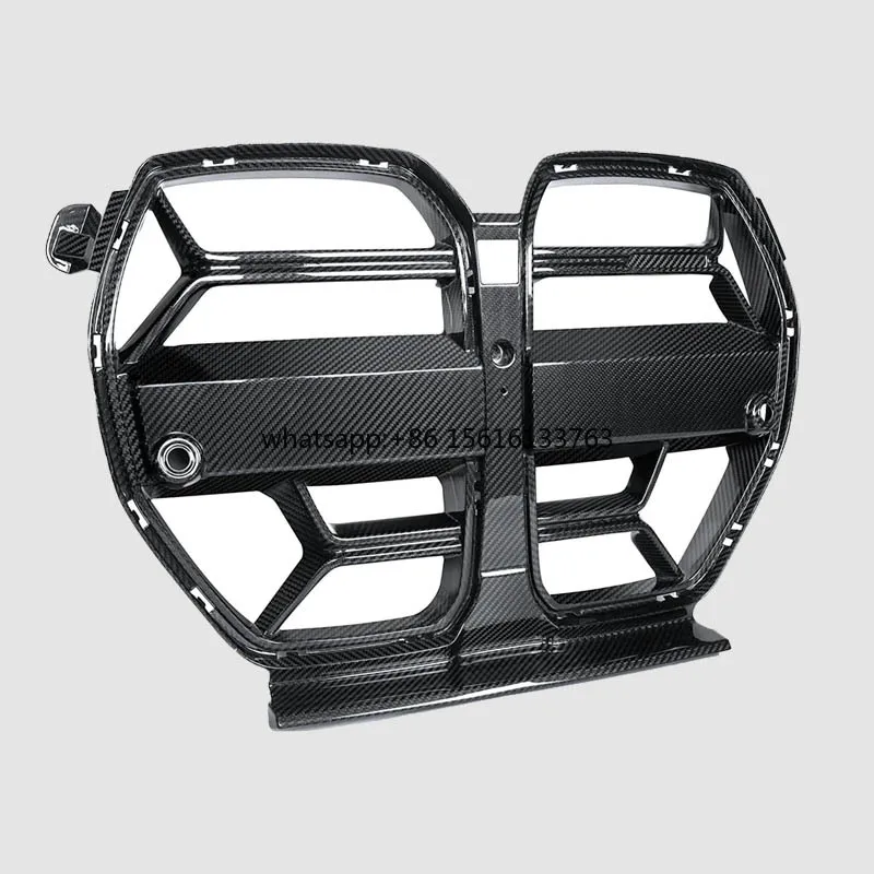 Фото Решетки радиатора CSL Style из карбона для BMW M3 G80 M4 G82 G83 Competition 2020+ №1