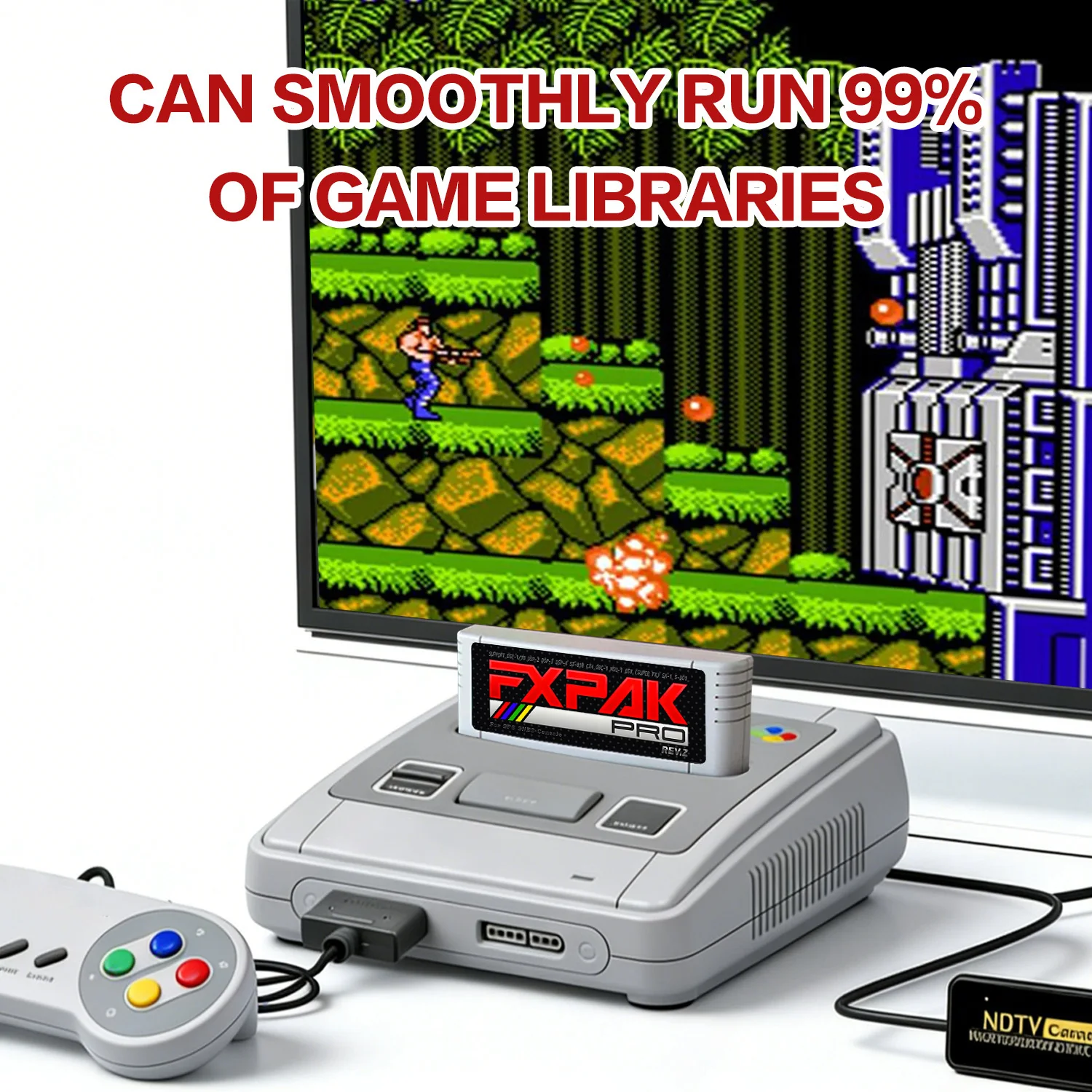 Новый игровой картридж FXPAK Pro SD2 Rev.Z 2026 года: 5200 игр в 1 (SA1 RPG) с часами реального времени для 16-битных ретро-консолей SNES SFC (art.: 3920dbf430cf7) - 3920dbf430cf7