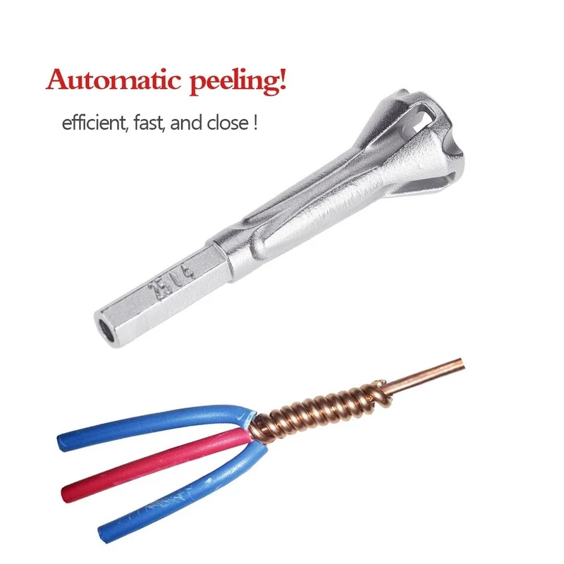 

Automatic twisted wire stripper tool cable stripping electrician twist connector stripping artifact connector hand tools
