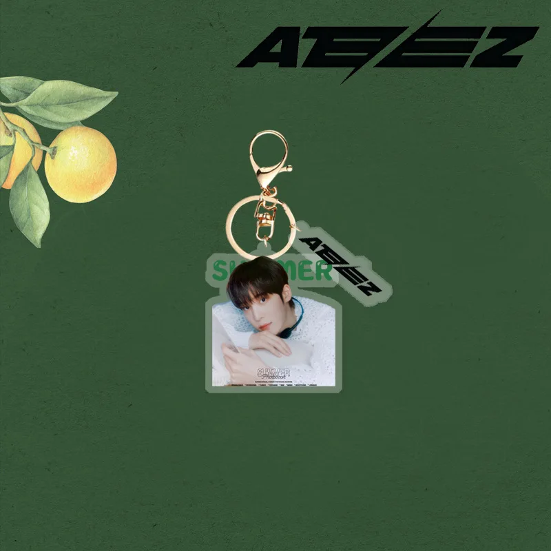 KPOP ATEEZ искусственная акриловая фигурка фотоаксессуары Hongjoong Seonghwa Yunho Yeosang брелок
