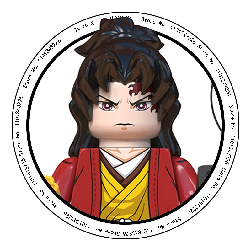 Лидер продаж 2024 игрушки WM6138 конструктор с клинком рассекающего демонов