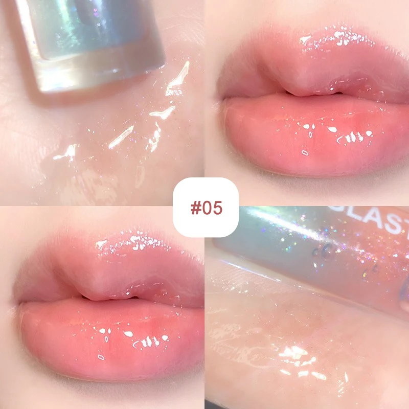 Глубоко увлажняющий Хрустальный блеск для губ пикантный длительный