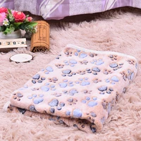 winter pet blanket soft coral fleece dog bed cushion cat mat warm sleeping beds for small medium dogs pets accessories