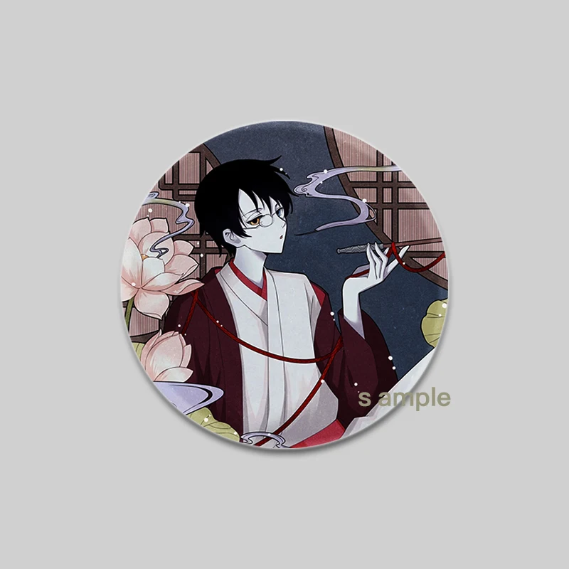 

Эмалированная брошь XxxHOLiC 32/44/58 мм