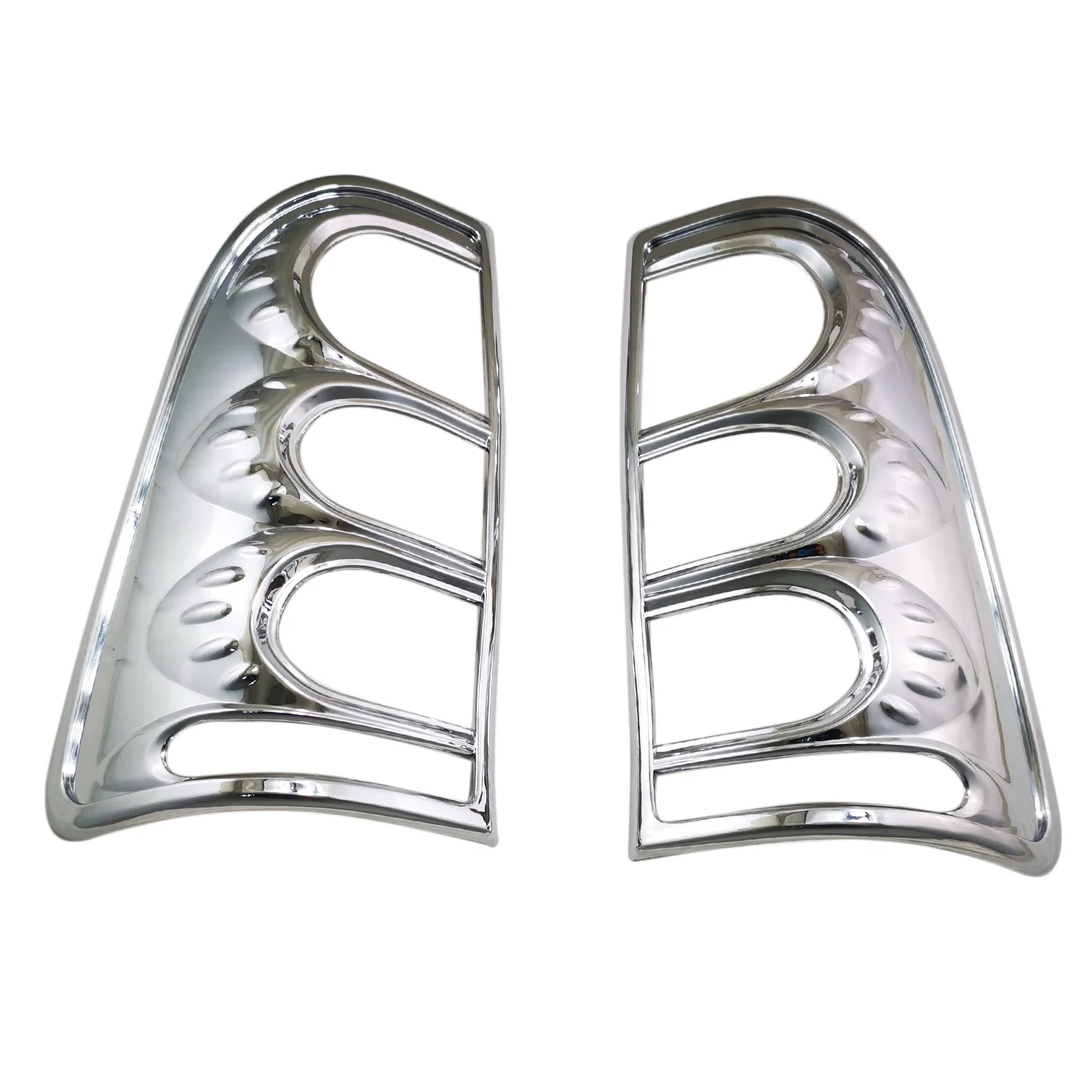 Хромированная задняя фонарь задний стоп-сигнал Накладка для Toyota Hilux SR5 MK6 Vigo 2005-2011