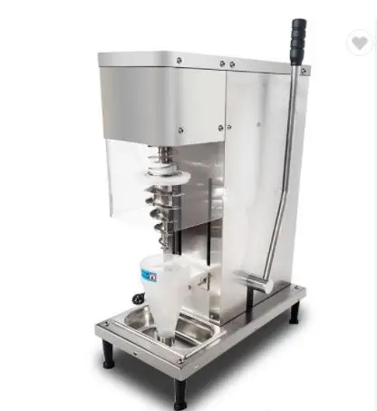 Новая Зеландия свежие настоящие фрукты вихревая замороженная йогурт мороженое