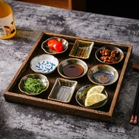 ceramic small dishes japanese tableware household vinegar dishes seasoning dishes dish creative snack plate