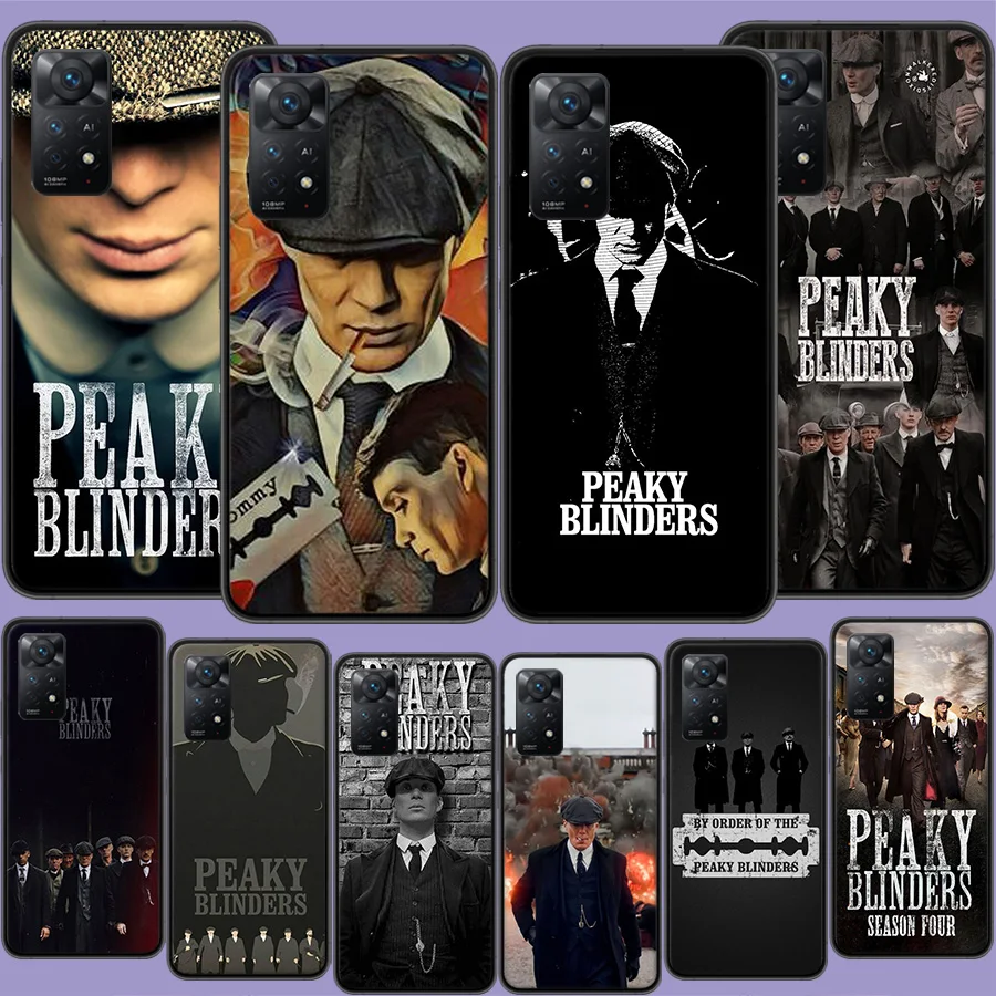 

Peaky Blinders Cross Logo Phone Case For Xiaomi Redmi Note 12 Pro Plus 5G 11 11E Pro 10 9 8 7 11T 11S 10S 4G 9T 8T 9S Capa Coque