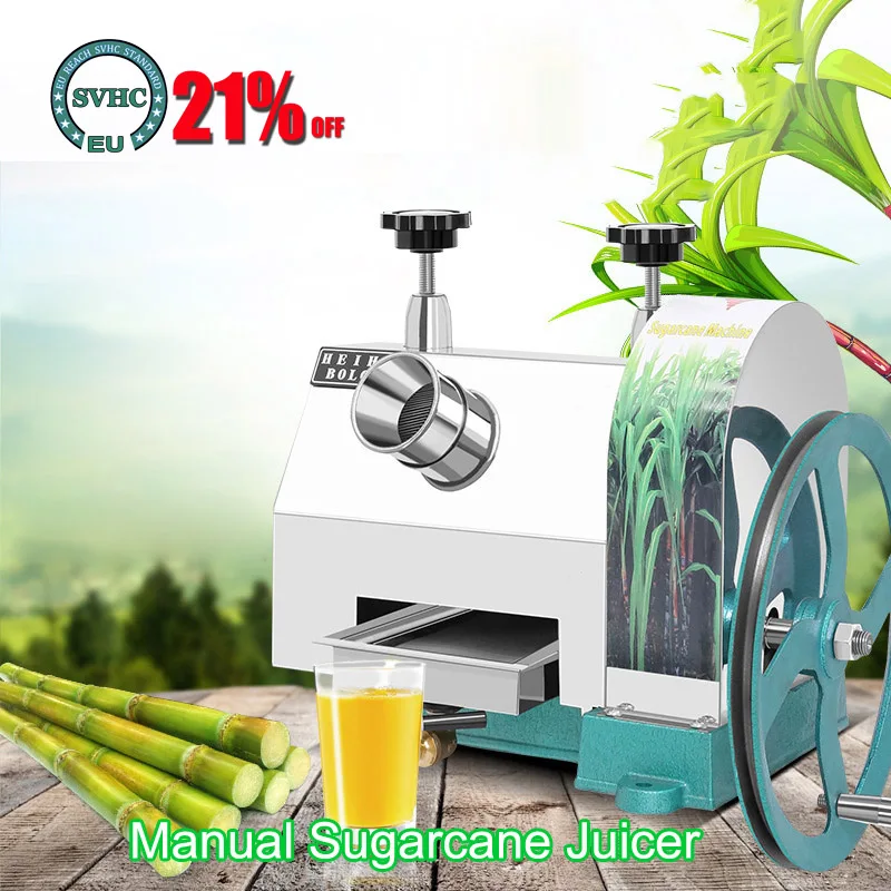 

Hot Selling Stainless Steel Manual Sugarcane Juice Machine Sugarcane Juicer Cane-juice Machines Commercial Juicing Machine